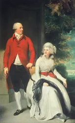 M. John Julius Angerstein (1735-1823) et sa seconde épouse, Eliza Payne (1748-1800), 1792